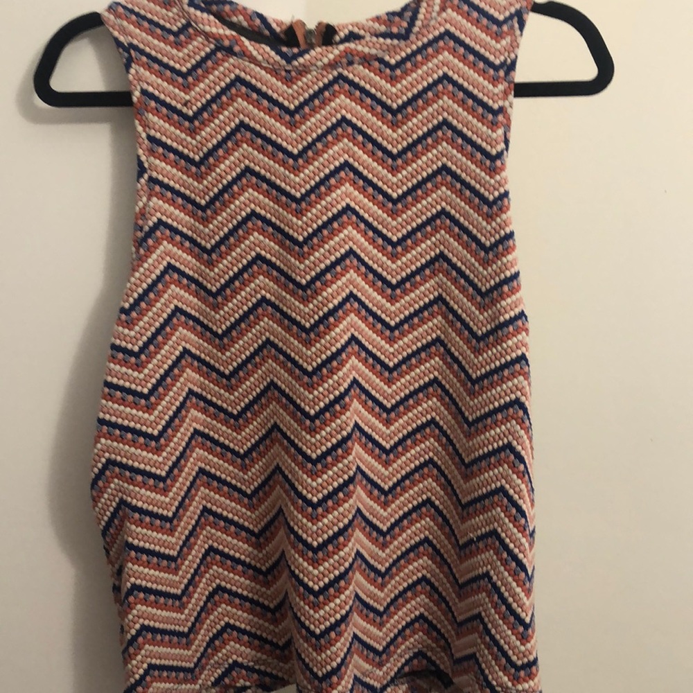 Anthropologie Chevron tank top